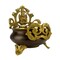 Brass Laxmi Urli Bowl 6.6 Inch – Indian Ethnic Lakshmi Urli Bowls for Floating Flowers, Home Temple Decor, Center Table, Pooja Room, Diwali Decoration, Showpiece, Housewarming Gift